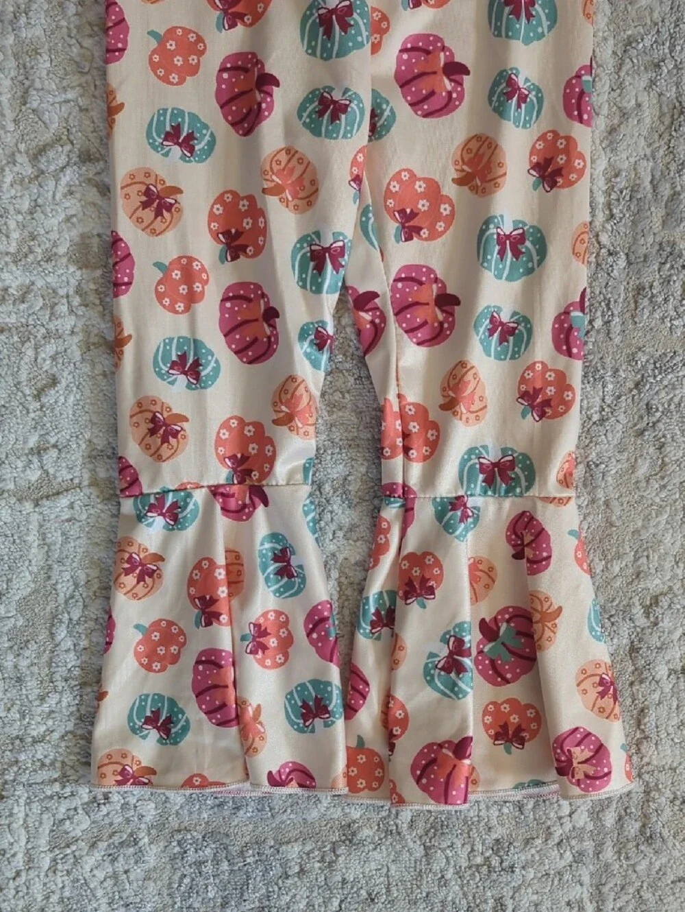 Halloween Pumpkin & Ghost Pajama Set 2-3Y